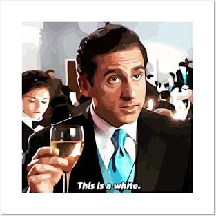 Michael Scott knows his wine Posters and Art